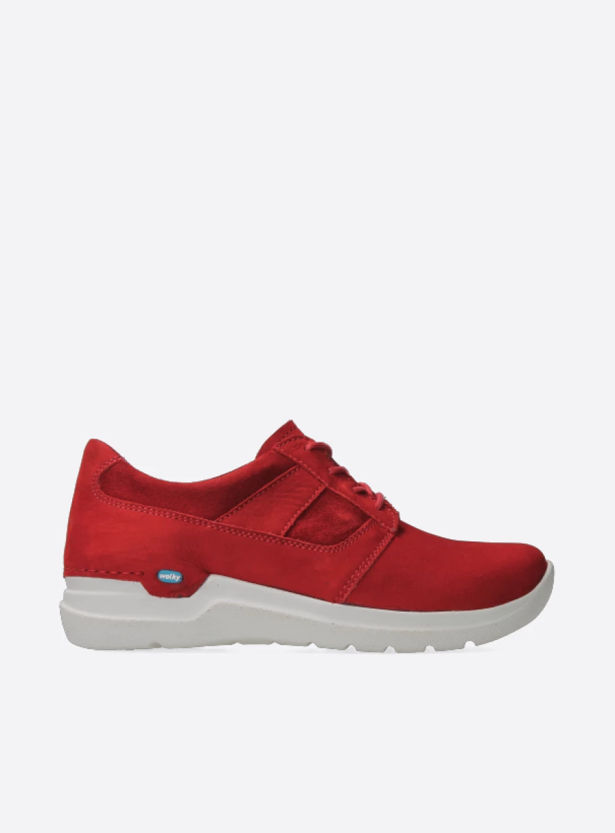 Wolky Veterschoenen 06629 Cool 10570 rood nubuck