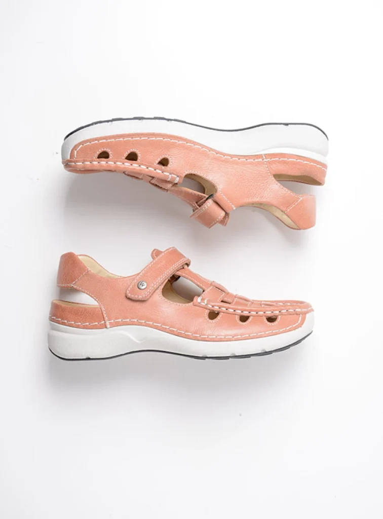 Wolky Comfortschoenen 07204 Rolling Sun 35435 oud roze leer