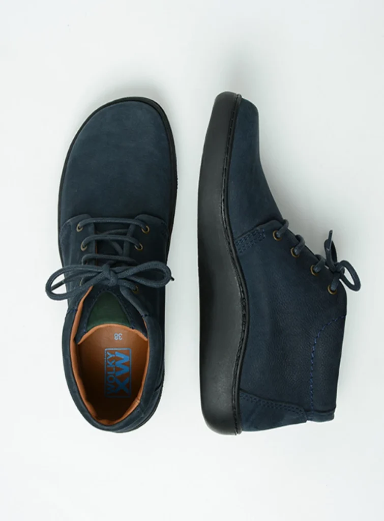 Wolky Nette schoenen 08110 Kansas Men 11800 blauw nubuck