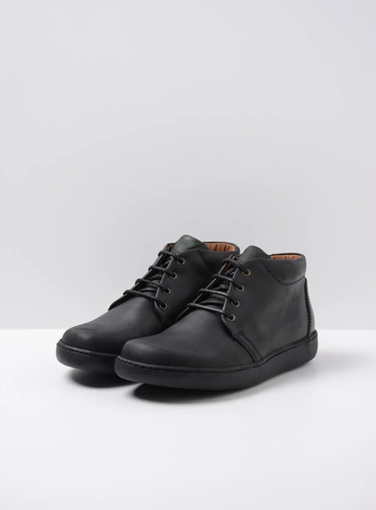 Wolky Nette schoenen 08110 Kansas Men 51000 zwart leer