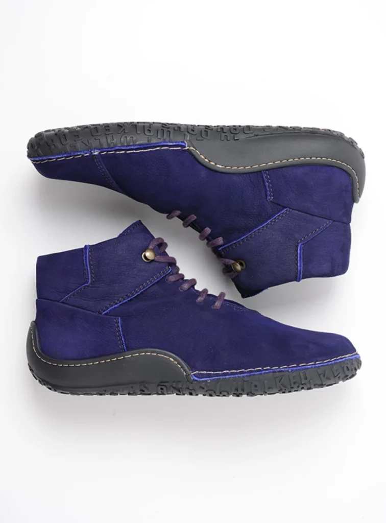 Wolky Hoge veterschoenen 08361 Mokola 11600 paars nubuck