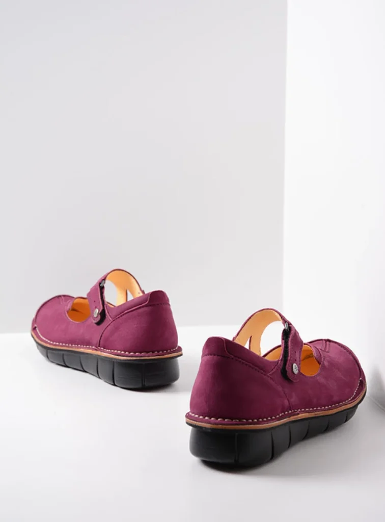 Wolky Bandschoenen 08389 Cordoba 12660 fuchsia nubuck